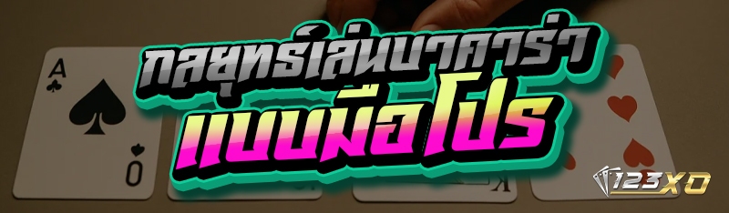 กลยุทธ์เล่นบาคาร่า